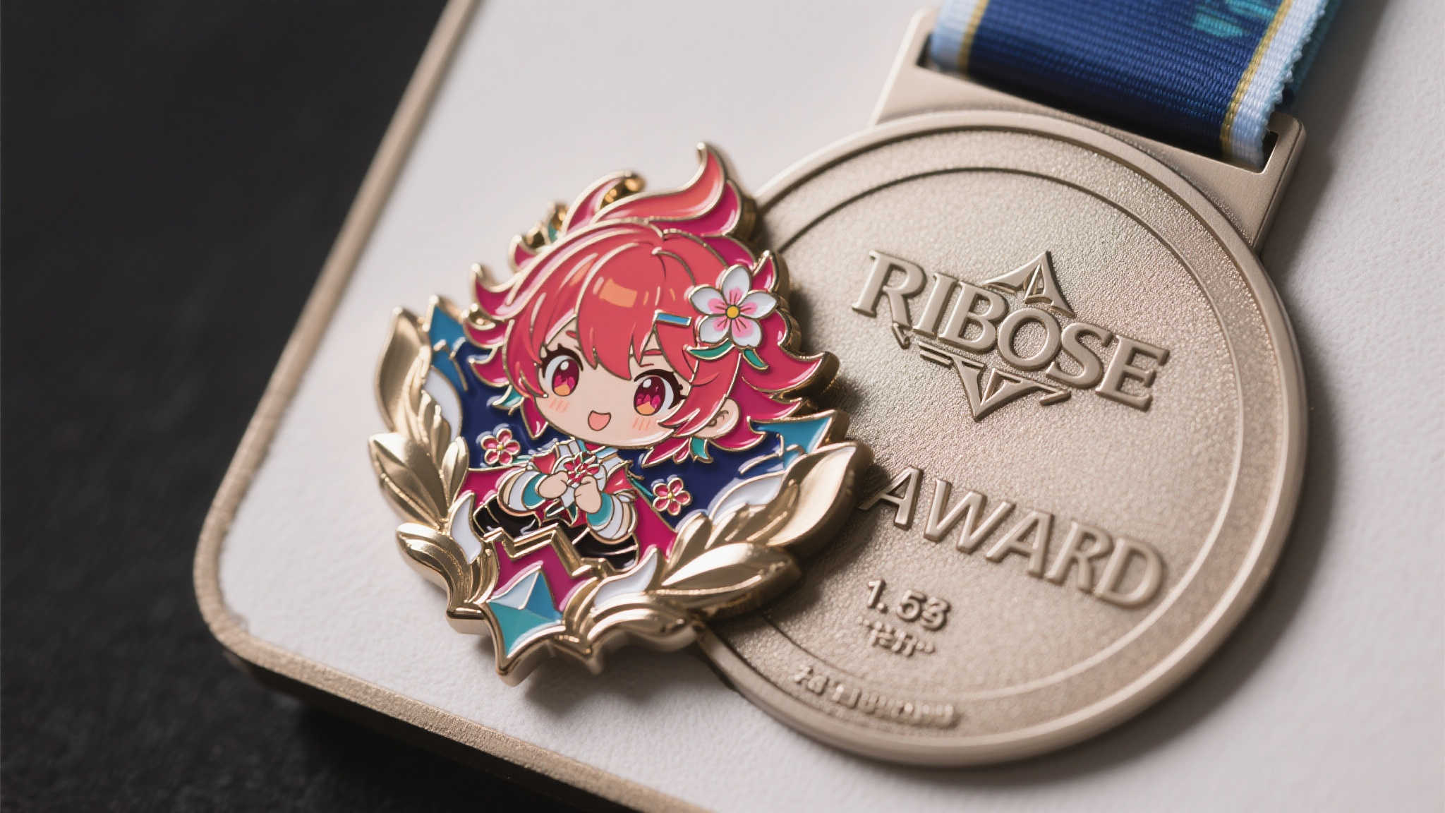 RIBOSE《崩坏:星穹铁道》无名客奖章花火Q版手办新赏 RIBOSE《崩坏:星穹铁道》无名客奖章花火Q版手办新赏