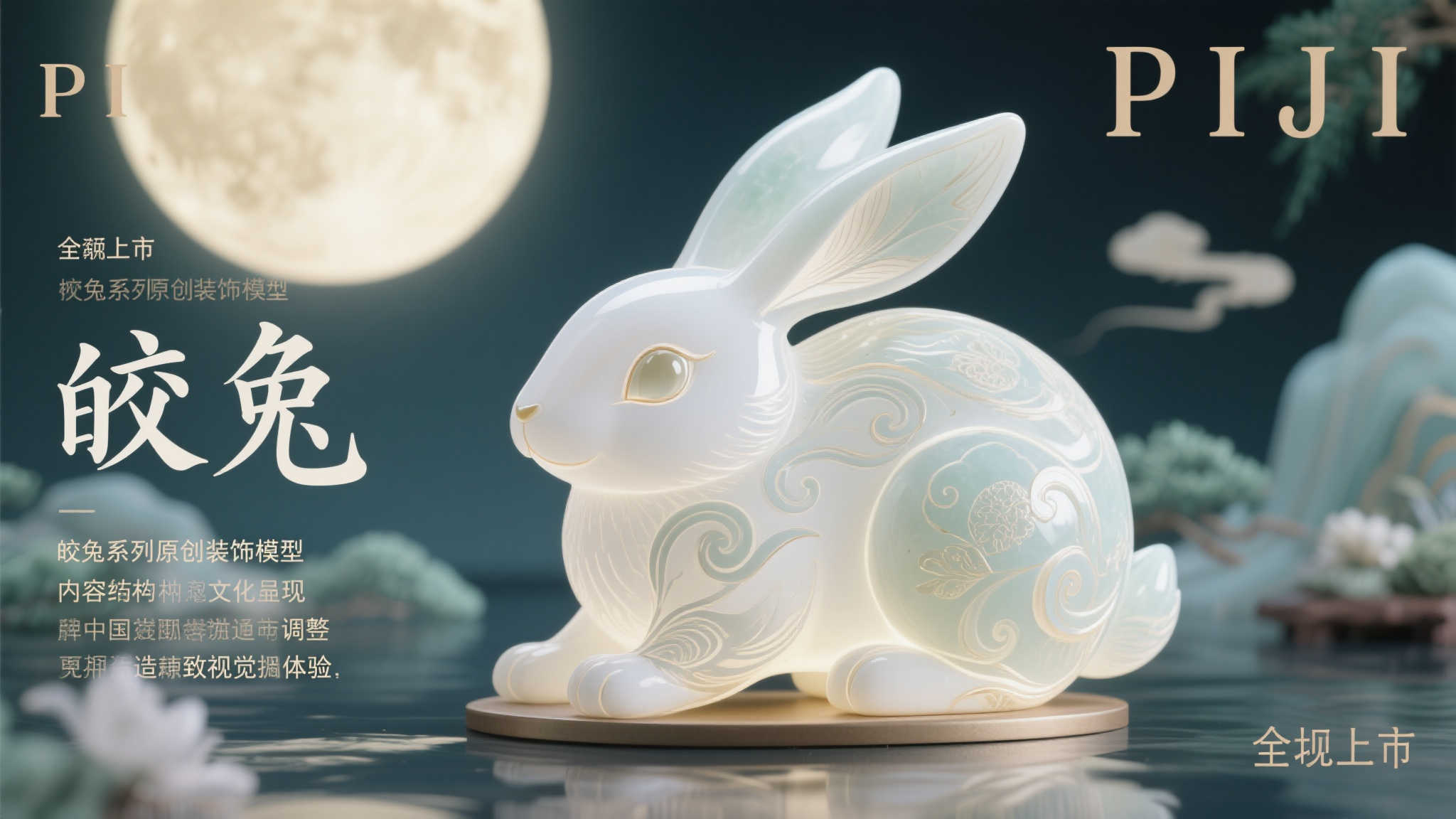 PIJI独创皎兔手办震撼来袭,预计2026年3月与您见面 PIJI独创皎兔手办震撼来袭,预计2026年3月与您见面